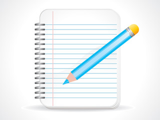 abstract notepad icon