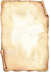 Antica pergamena color seppia