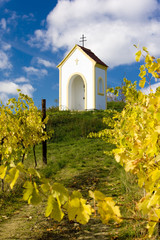 chapel near Hnanice, Znojmo Region, Czech Republic