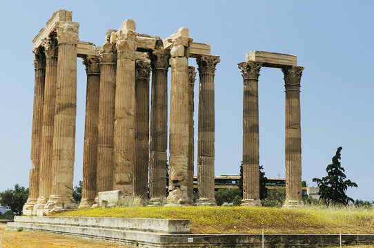 temple Olympieion, Athènes