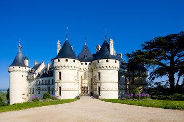 Fototapeta na wymiar Chaumont-sur-Loire Castle, Centre, France