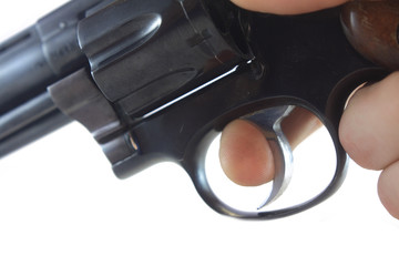 Obraz premium gun in hand