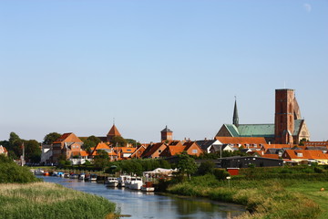 Ribe Stadt in Dänemark