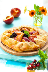 fruit galette