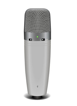 Metal microphone