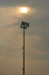 Naklejka premium Tower disengaged bulbs