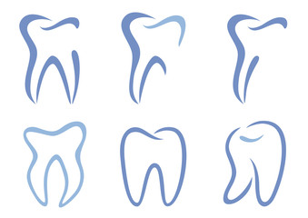 vector teeth - 24795616