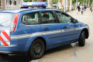 car of gendarmerie