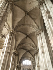 Iglesia gotica de San Eustache en Paris