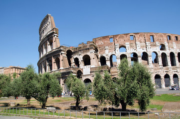 Roma, il colosseo, anfiteatro Flavio