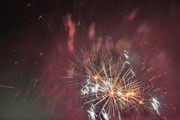 Fototapeta premium Feuerwerk