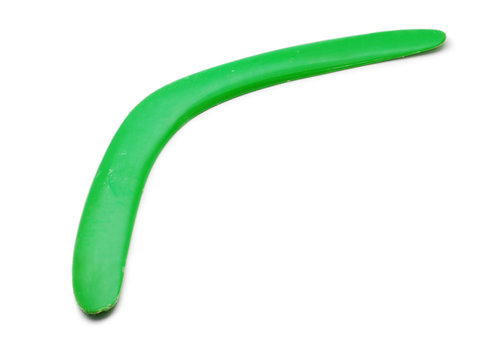 green boomerang