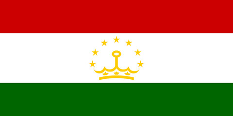 Tajikistan Flag