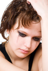 Sad woman