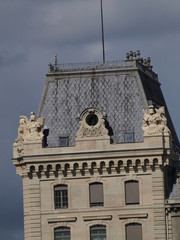Fototapeta na wymiar Palacio de Justicia de Paris