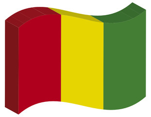 Flagge Republik Guinea, Stein