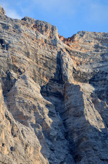 la Croda del Becco al tramonto