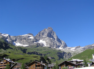 Fototapeta na wymiar Alpy górach
