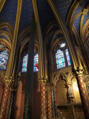 Sainte Chapelle en Paris (Francia)