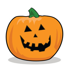 Cartoon Jack-o'-Lantern