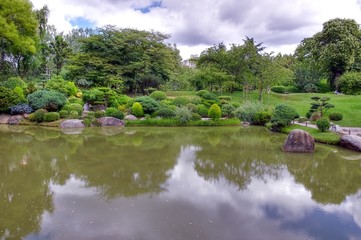 Fototapeta na wymiar Jardin japonais