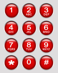 number key pad