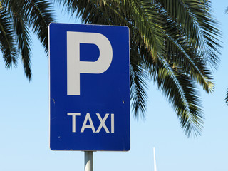 Parking Road Sign