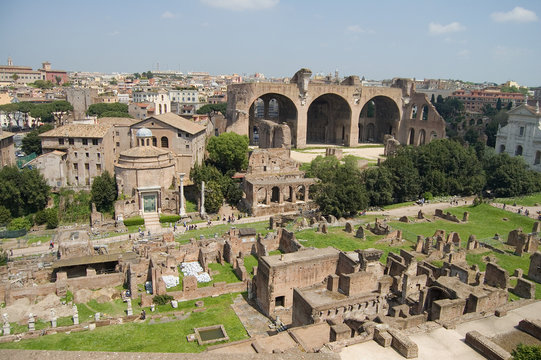 Ruinas del palatino romano