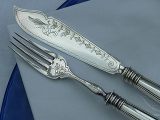 fish knife and fork
