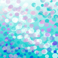 Beautiful Bokeh. blurry lights. Colored Defocus Light