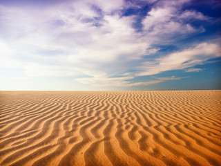 Plakat desert landscape