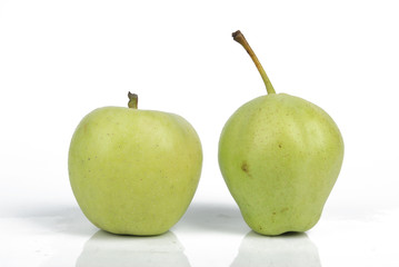 apple and pear