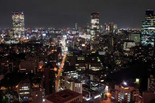Tokyo at night