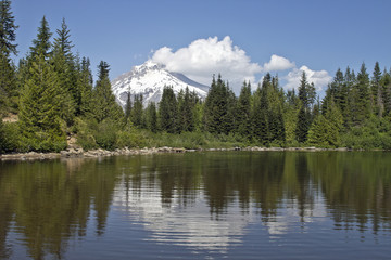 Mount Hood at Mirror Lake
