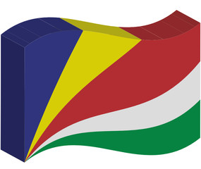 Flagge Republik Seychellen, Stein
