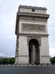 Fototapeta na wymiar Arco di Trionfo a Parigi