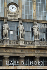 Obraz premium Gare du nord - Parigi Francia
