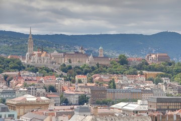 Fototapeta premium vue generale de budapest