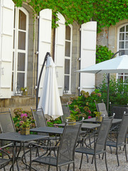 terrasse d'hotel