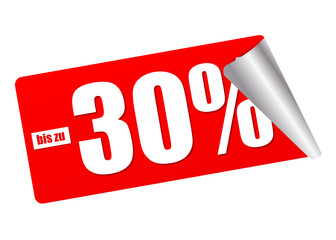 bis 30% Rabatt