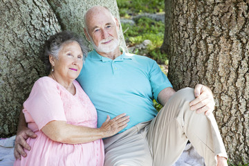 Senior Couple - Relaxing Together