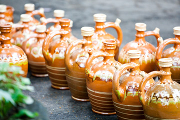 Traditional romanian pottery
