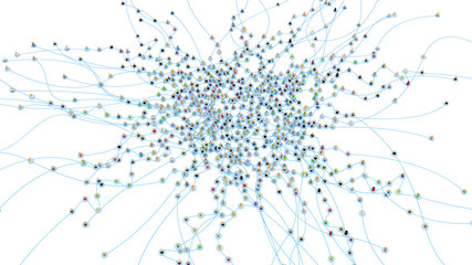 Cartoon Crowd Links, Layered System Top
