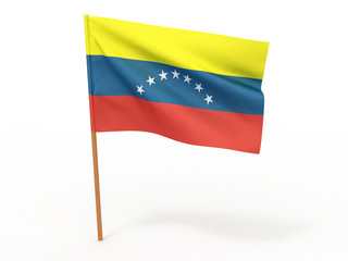 Fototapeta na wymiar Flag of venezuela