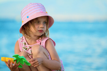 Portrait of a beautiful girl.