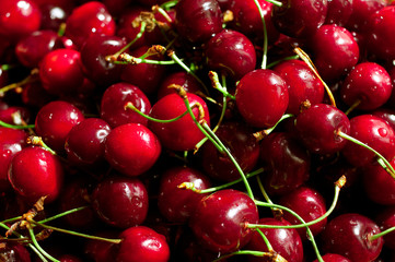 ripe sweet cherry