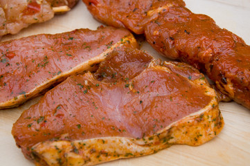 Grillfleisch