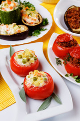Stuffed tomato