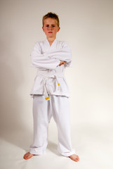 Fototapeta premium karate attitude