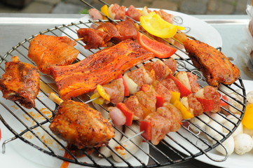 Grillfleisch